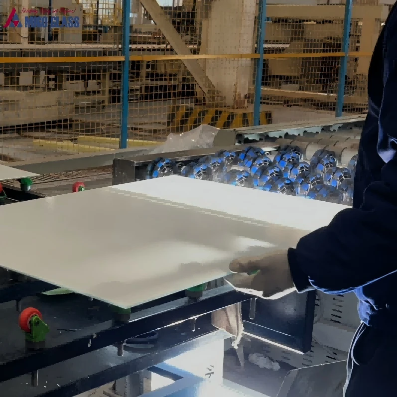 White Back-Painted Greenhouse Glass factory